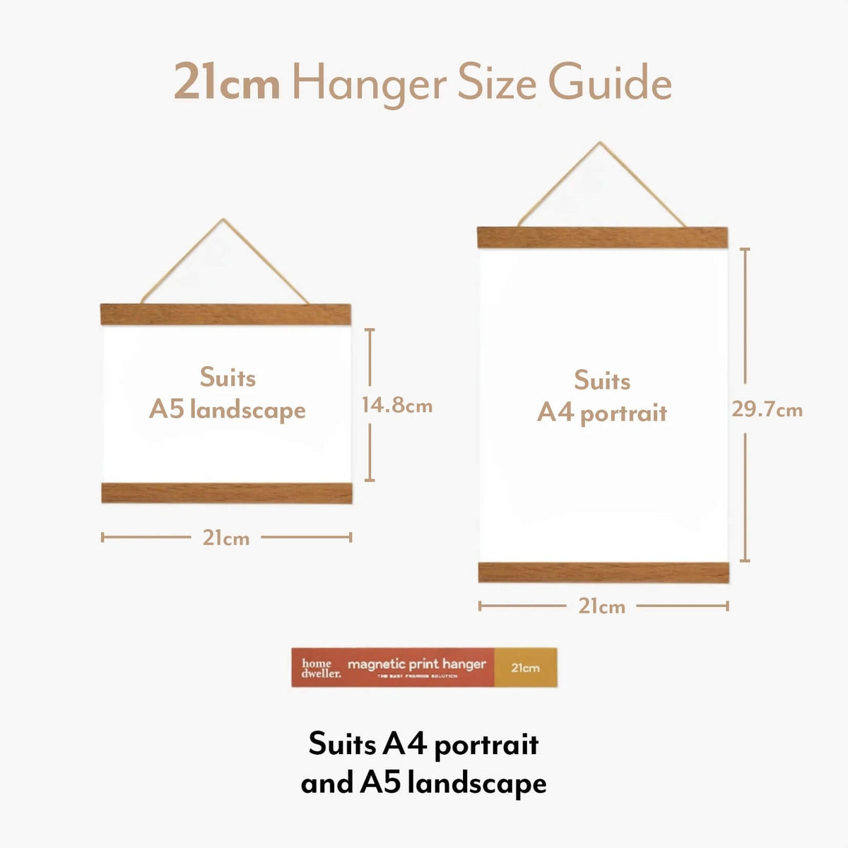 Magnetic Hanger / Frame for Art and Prints - Classic