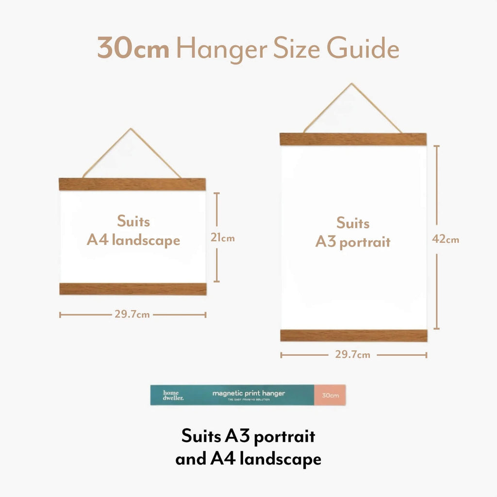 Magnetic Hanger / Frame for Art and Prints - Classic