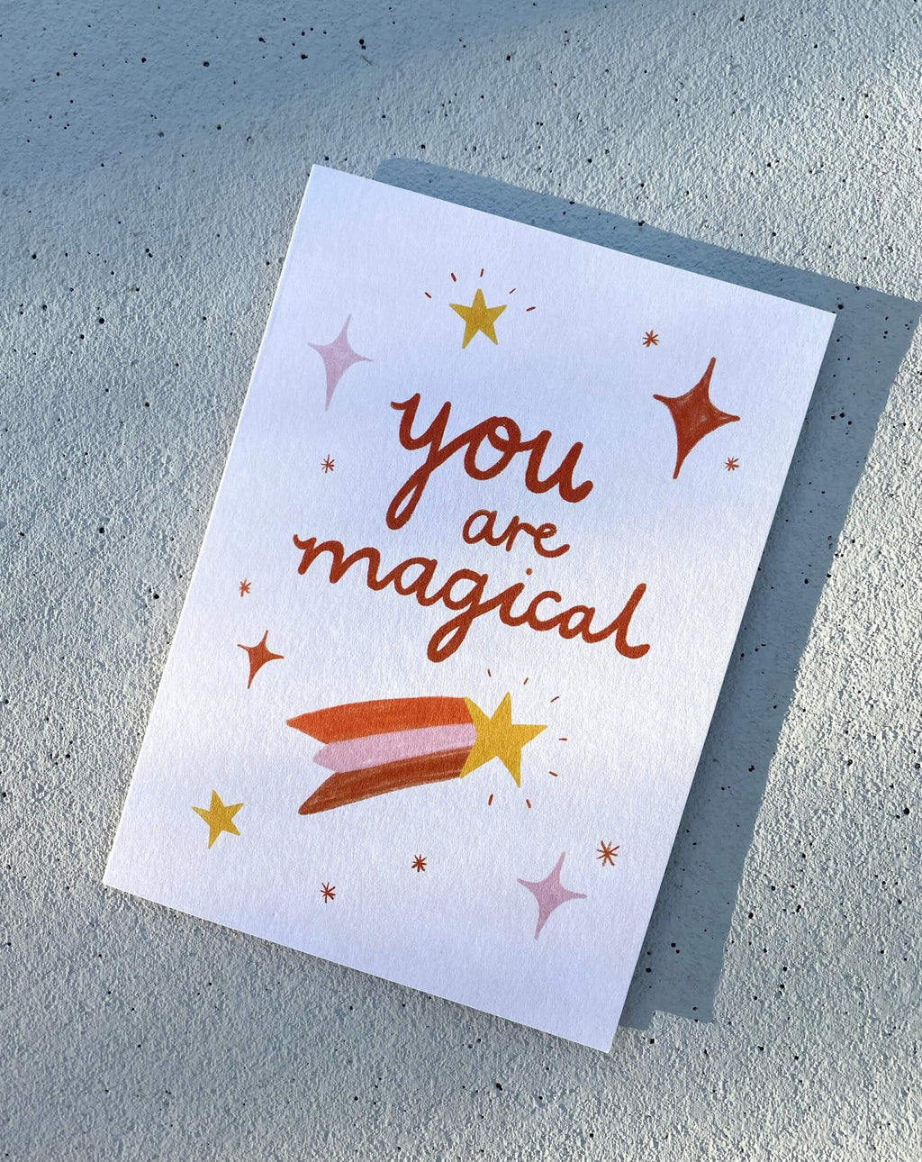 You are Magical Greeting Card