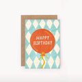 Happy Birthday Balloon Mini Card