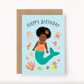 Mermaid Birthday Card
