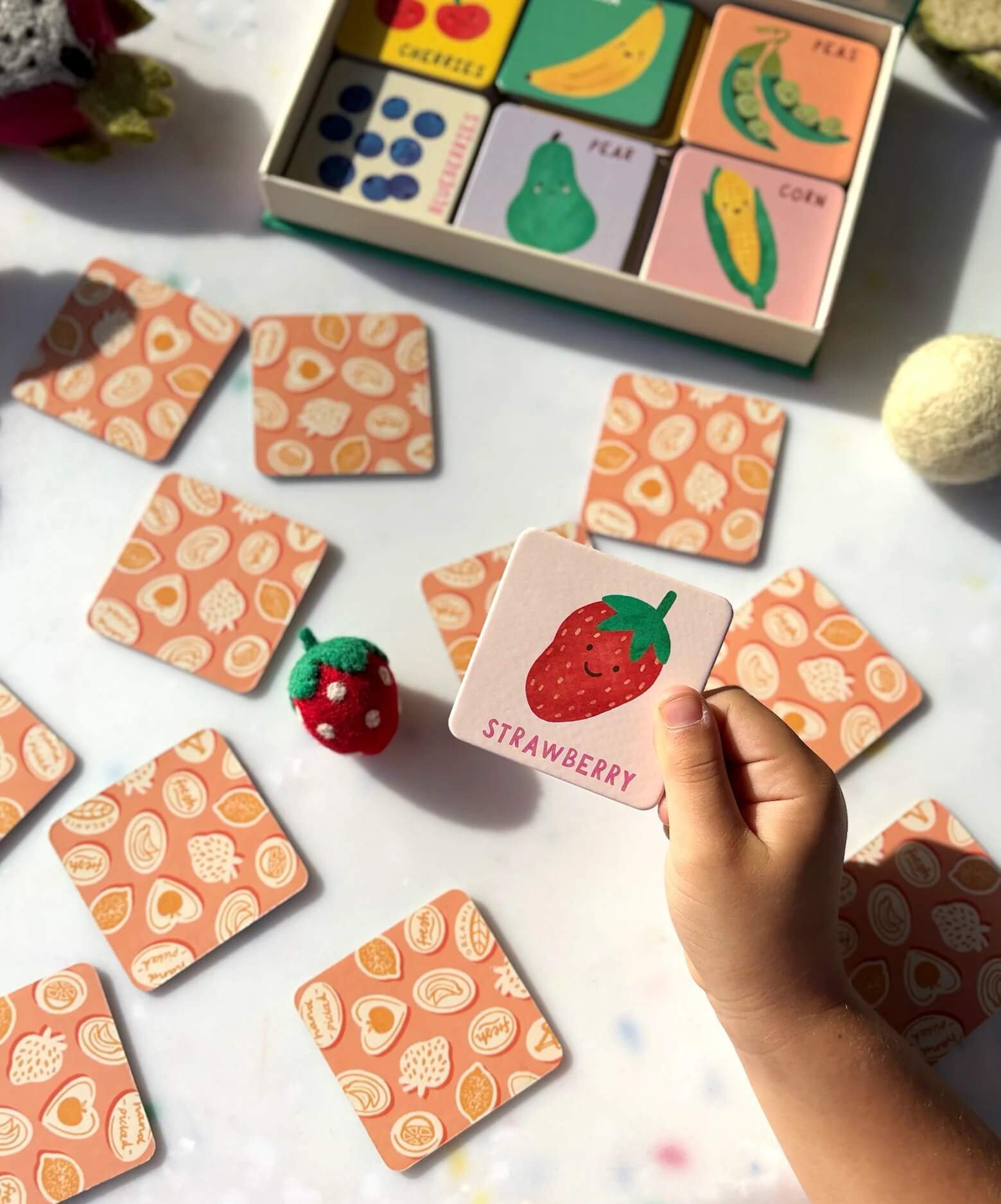 Fruit & Veg Memory & Matching Game