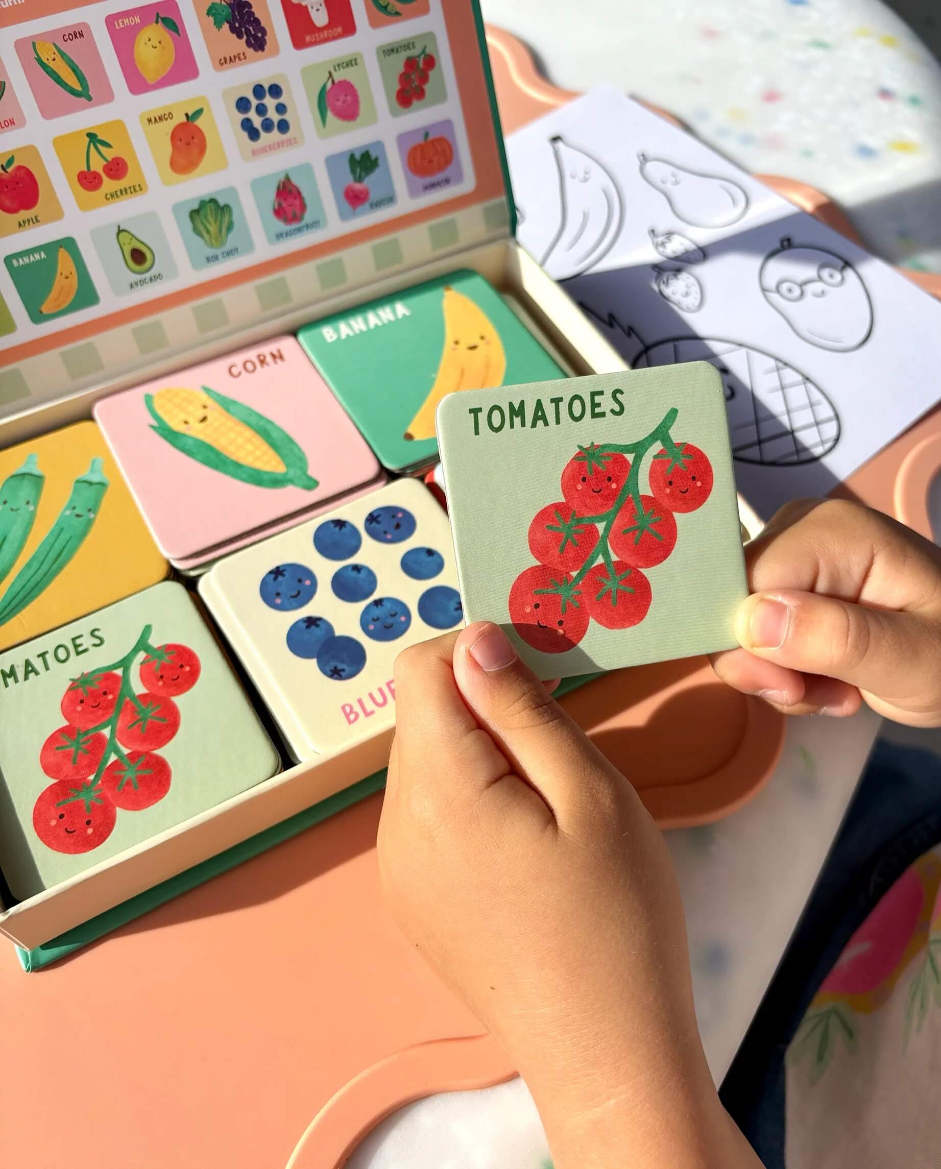 Fruit & Veg Memory & Matching Game