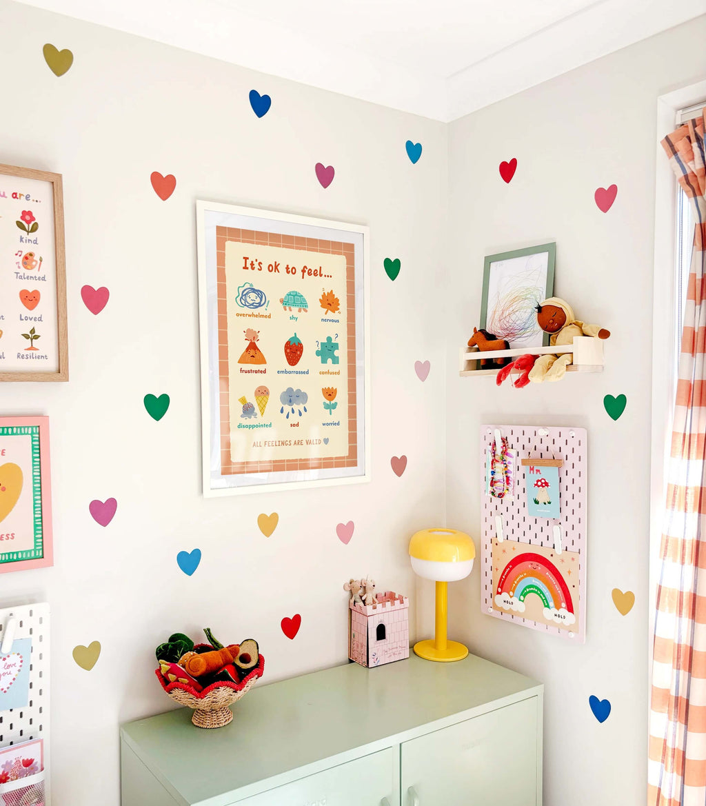 Heart Wall Stickers