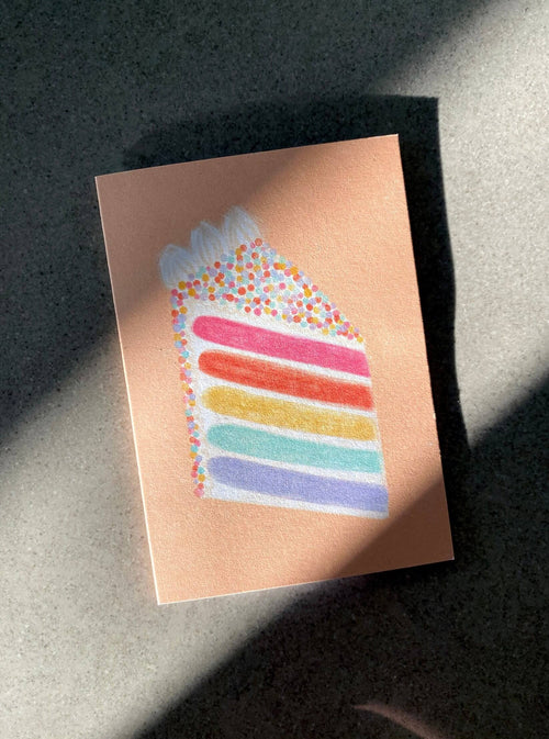 Birthday Cake Mini Card