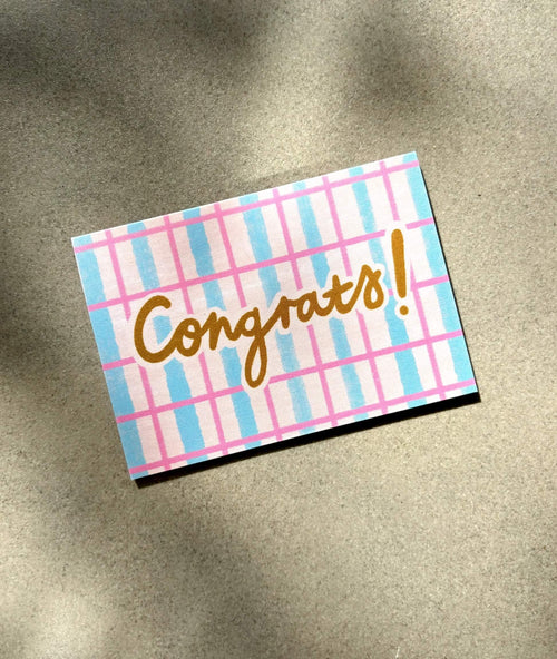 Congrats! Mini Card