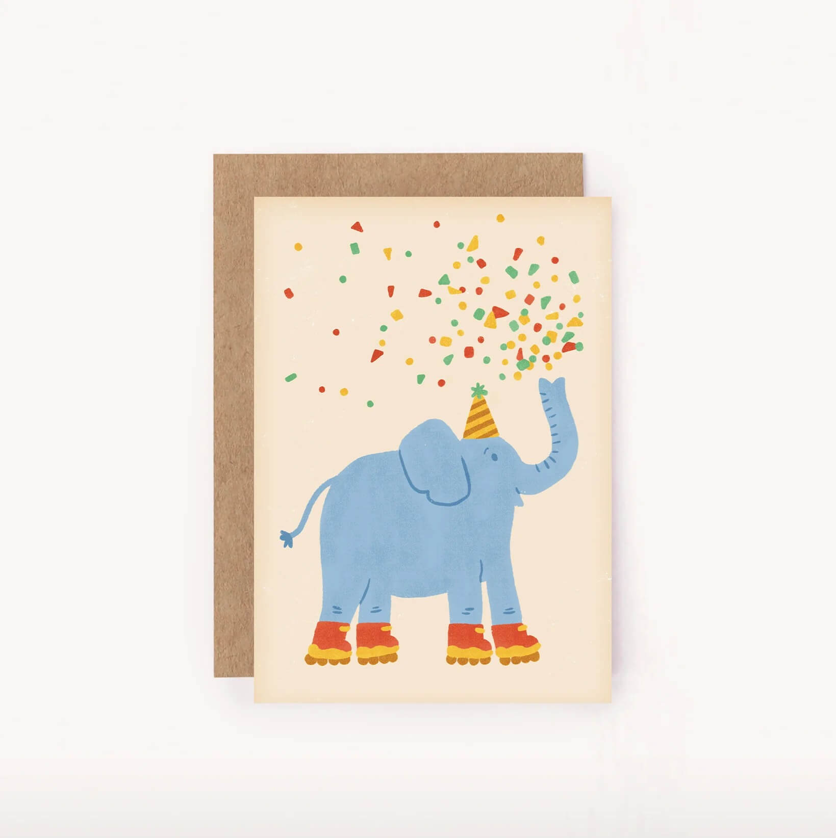 Party Elephant Mini Card