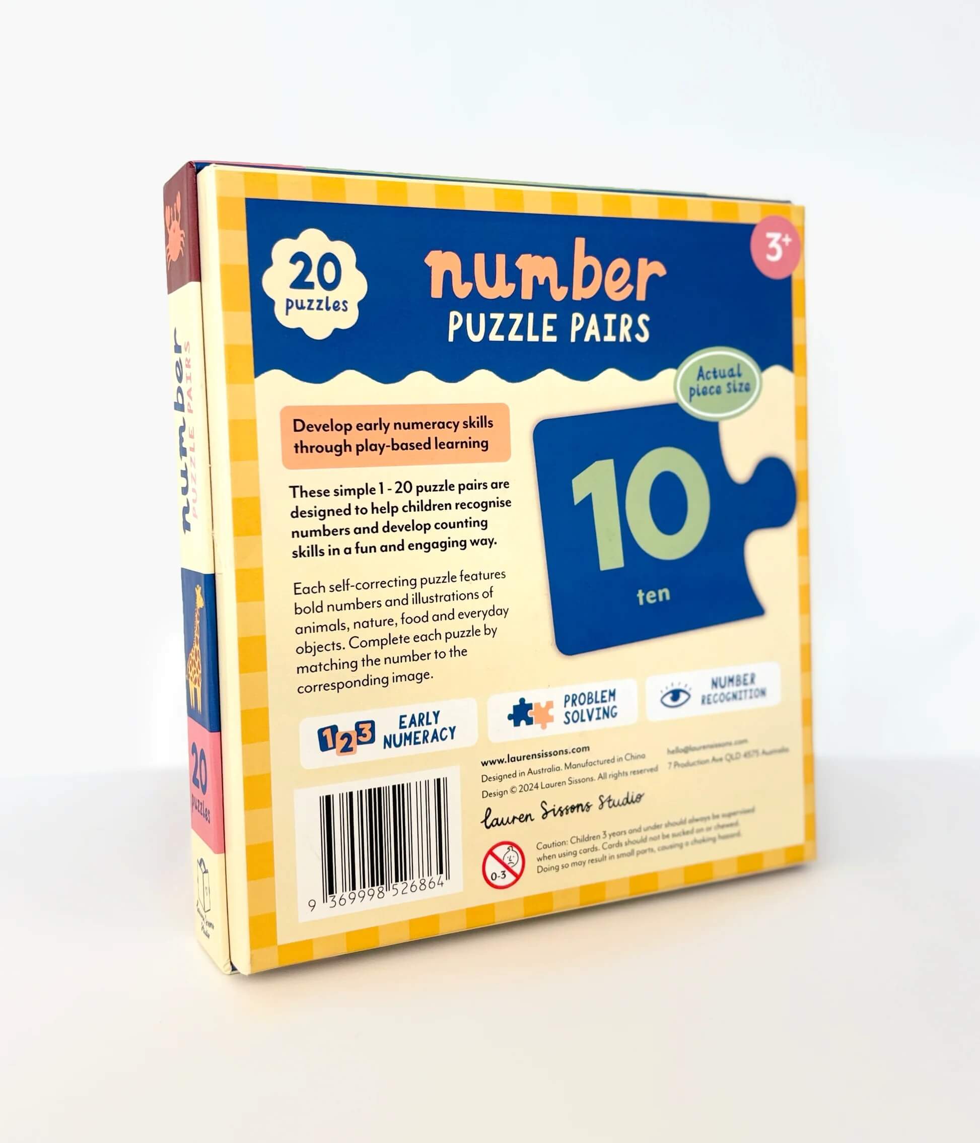 Number Puzzle Pairs