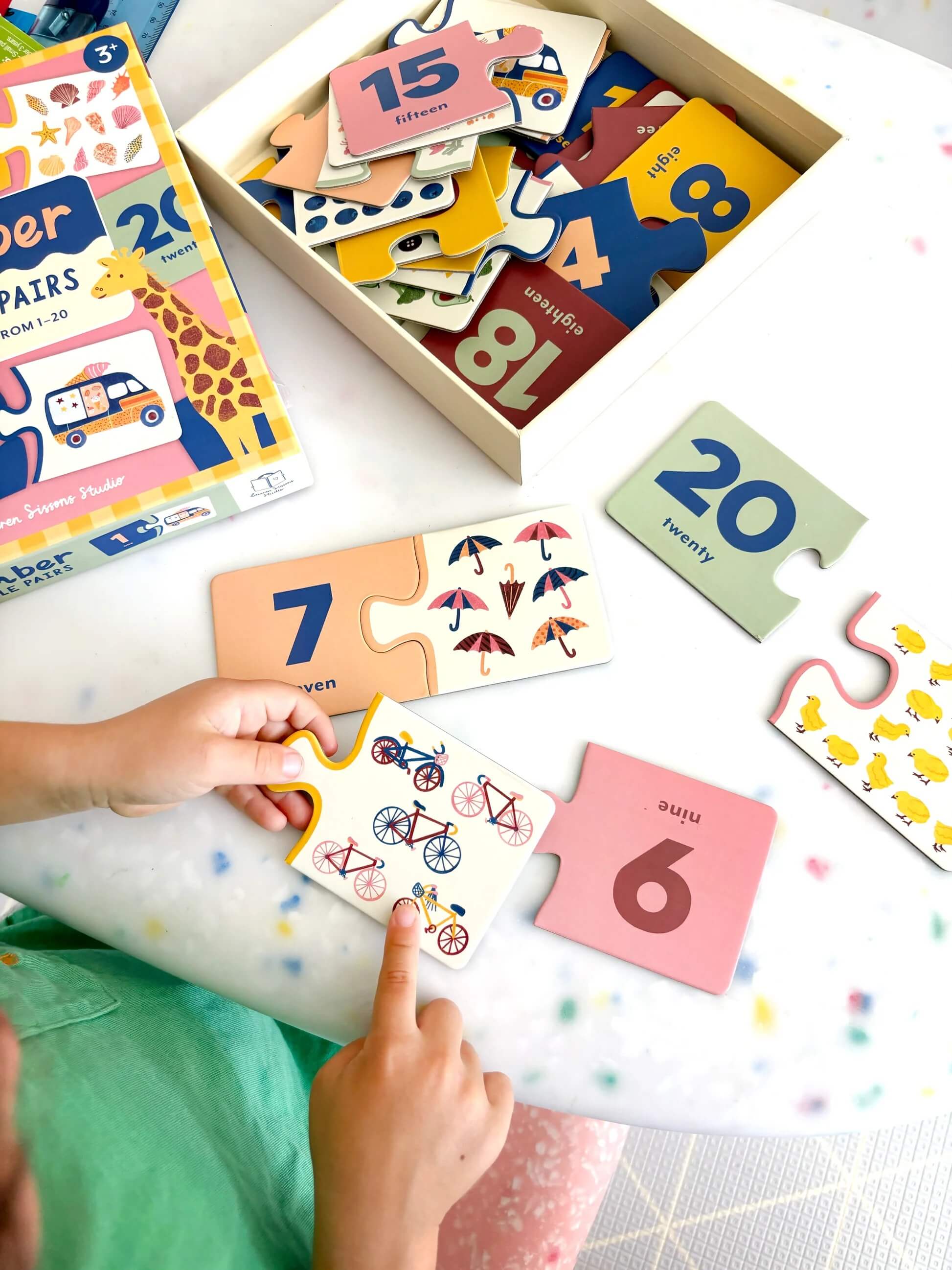 Number Puzzle Pairs