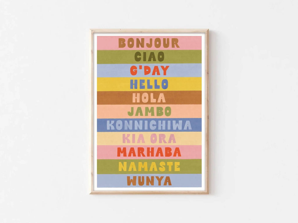 ‘Marhaba, Hello’ Print