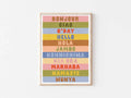 ‘Marhaba, Hello’ Print
