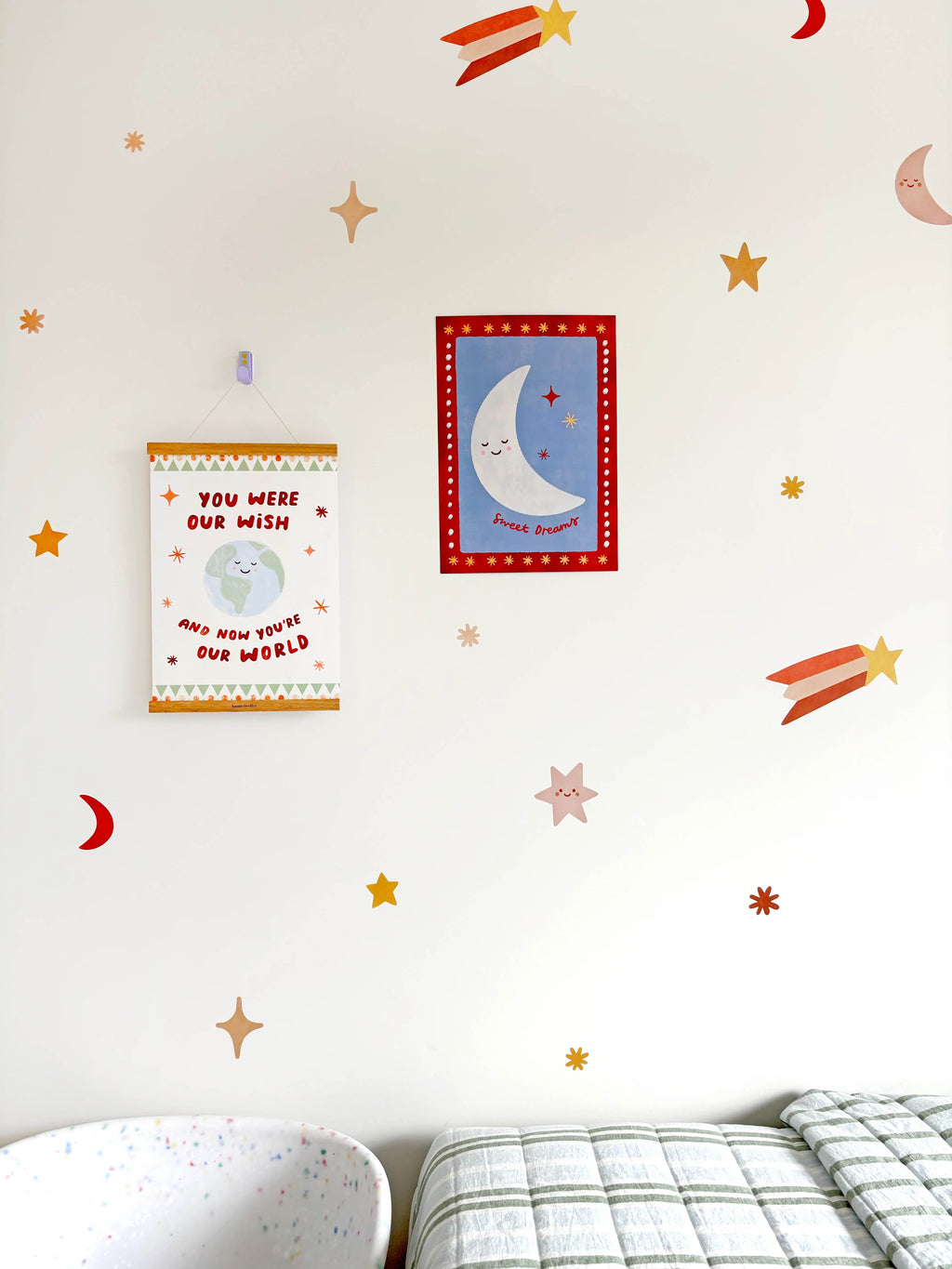 Moon & Star Wall Stickers