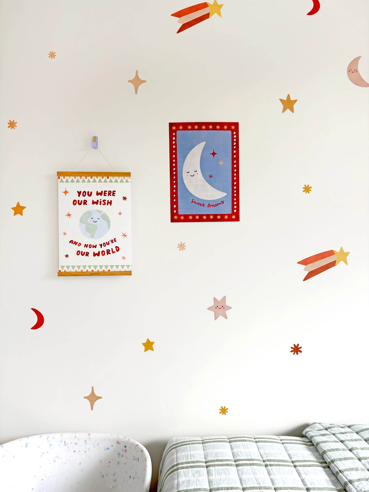 Moon & Star Wall Stickers